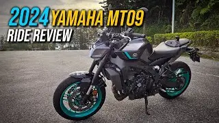 2024 YAMAHA MT09 V4  I Bike Review! #yamaha #mt09 #review