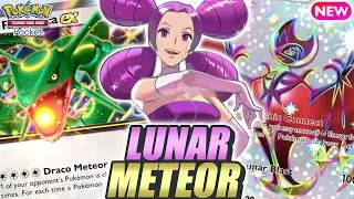 EPIC ! LUNALA & MISMAGIUS Connect Perfectly with RAYQUAZA ! - Pokemon TCG Pocket