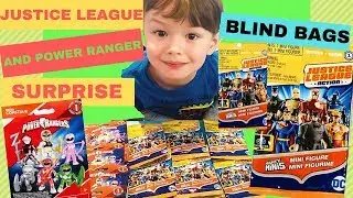 BLIND BAGS:JUSTICE LEAGUE AND POWER RANGERS