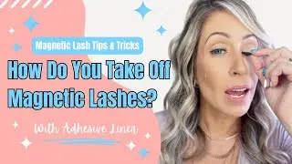 Bye-Bye Struggles! Easy Magnetic Lash Removal with Clear Liner