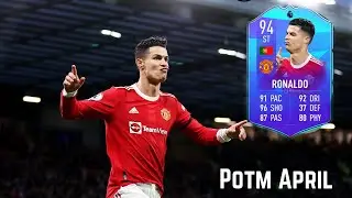 FIFA 22 - Cristiano Ronaldo POTM April 94 Review