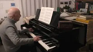 Gerhard Eckle 90 plays Domenico Scarlatti, Sonate f-Moll