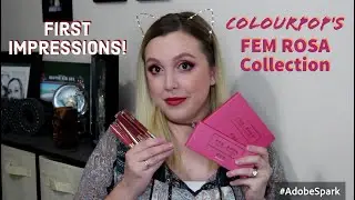 First Impressions - Karrueche X Colourpop Fem Rosa Collection Demo/Review!!