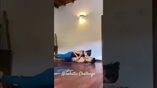Acrobatic Challenge #formypage #exercise #goviral #flexibility #acrobatics