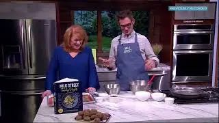Matthew Card Makes Chocolate-Almond Spice Cookies