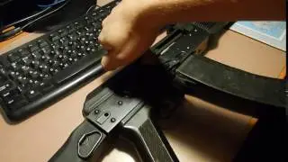 Затворная рама Meister Arms на АК74М от LCT с выводом проводки в приклад