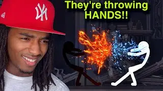 THIS FIGHT IS INSANE | The Elementalist Stick Fight