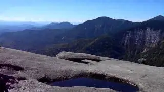 Summiting Gothics Peak, High Peaks, Adirondacks