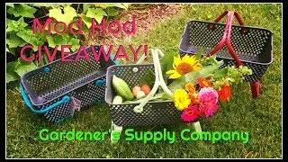GIVEAWAY TIME! Wonderful Harvest Mod Hod from Gardener's Supply Company!