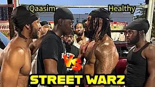 Street Warz Qassim Vs Healthy | Extreme Calisthenics First To 100 Pull Ups