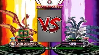 Cross Dragonoid vs Hades - Bakugan: Defenders of the Core