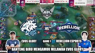 EVOS VS RBL GAME 1 | MPL ID S14 Regular Season Evos Glory vs Rebellion Esports