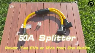 🔌 Power Two EVs from One Outlet &ndash; Safely and Easily!