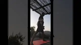 private yoga session with Aroonji 🧘&zwj;♂️