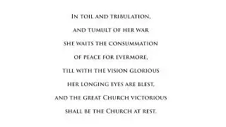 The Church's one foundation | HYMN | The Kirk Virtual Choir