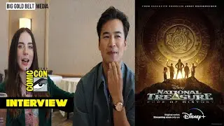 National Treasure: Edge of History Interview | Lyndon Smith & Jordan Rodrigues | SDCC 2022