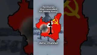 Territories that controlled AK (Home Army) #viral #mapping #map #fyp #on #ak #armiakrajowa #shorts