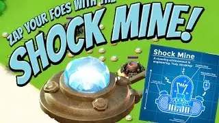 New Stun Powerhouse the SHOCK MINES - Boom Beach Update Sneak Peek #1 (October Update)