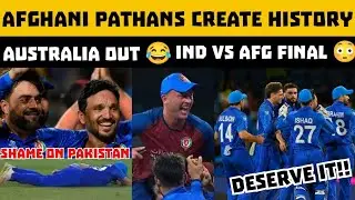 Afghanistan Create History 😲| Player's Emotional celebration | Pakistani Media shocking Reaction