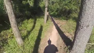 Nockamixon state park trails on a Scott aspect 770 hardtail