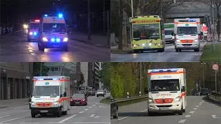 [38 Jahre Rettungsdienst in Hamburg] Einsatzfahrten von ITW, MZF und RTWs von Falck/G.A.R.D. Hamburg