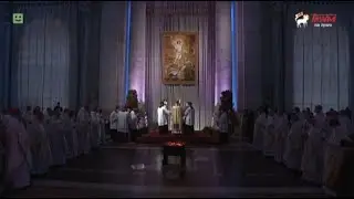 Liturgia Wigilii Paschalnej w Bazylice Świętego Piotra w Watykanie