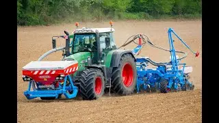 Semis De Maïs | Fendt 818 Vario & Monosem 8 rangs NG+ME & Trémie Frontale