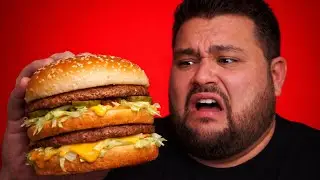 Picky eater eats first big mac EVER!!!!