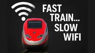 Awful slow wifi at 300 km/h (186 mph) Frecciarossa Iryo - High Speed Train Spain