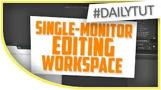 🔴 Single-Monitor After Effects Workspace Tutorial