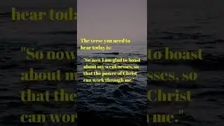 A powerful scripture to remember today🙏🙏 #gospel #meditation #motivation