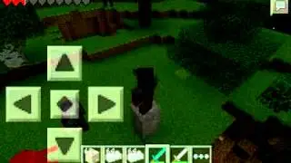 Minecraft pe мод на эндера и на C4