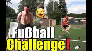 Fu&szlig;ball Challenges!!! + saftige Bestrafung! die RageBros gehen ab!!!