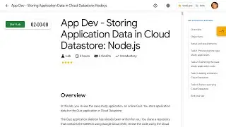 App Dev   Storing Application Data in Cloud Datastore: Node js