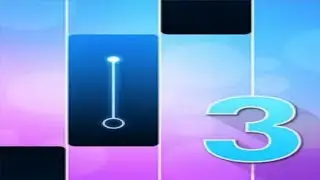 I play magic tiles 3 and play many songs