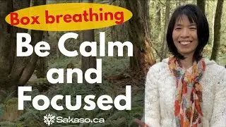 Box breathing for staying focused & calm under pressure