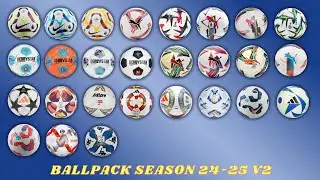 FC25 X Efootball 25 Ballpack convert - 27 Balls | FIFA 16 mobile offline