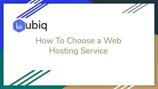 How to Choose Web Hosting Service