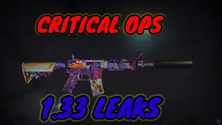 Critical ops LEAKS of 1.33 | Silencer sounds of guns|