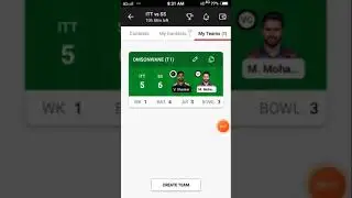 ITT vs SS Dream11 Team 24-07-2021 Match 7.30pm | it's vs ss dream team shriram tnpl t20 #shorts