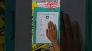 VMOU ASSIGNMENTS MAEG-06 SOLUTION MA ENGLISH LITERATURE Handwritten .VARDHAMAN OPEN UNIVERSITY KOTA
