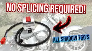 Boost Your Honda Shadow: Effortless Wiring Extension Without Cuts!
