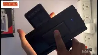 Ziome 10000mh Solar  power bank | Power bank unboxing| Ziome power bank #solar  |#powerbankreview