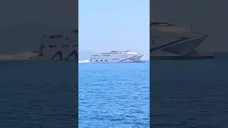 SeaJets EuroChampion Jet at  Syros