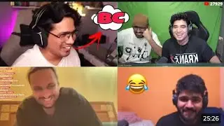 Unfinished Stream of Chain together 🤣 Samay Raina and gameerfleet Karan Singh boomer Jayesh