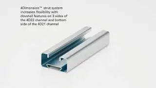 Eaton- B-Line 4D Strut Creates Double Sided Trapeze