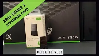 Карта расширения хранилища Seagate емкостью 1 ТБ для Xbox Series X|S &mdash; Распаковка и установка | STJR1000400