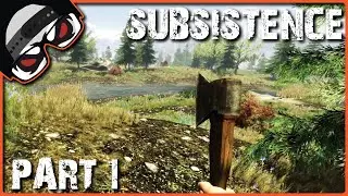 Day 1 Wilderness survival | Subsistence | Part 1