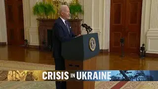 President Biden Announces Sanctions Against Russia Amid Crisis In Ukraine