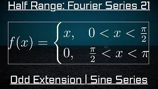 How To Find The Odd Extension Of A Function In Fourier Series